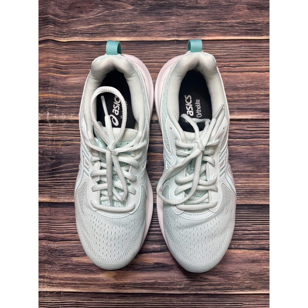 Asics Womens Gel-Contend 9 Running Sz7.5 Shoes Soothing Sea/Oasis Green 1012B681 - Picture 5 of 13
